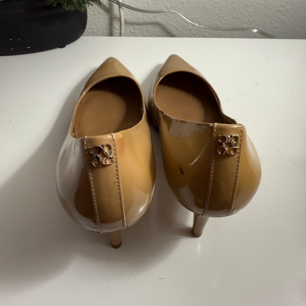 Coach Tan Women's Heels - Picture 3 of 6